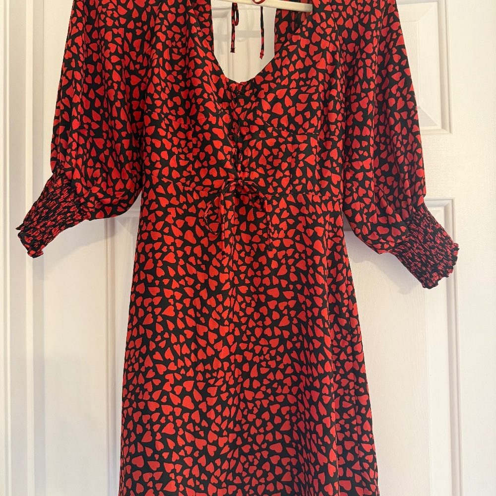 Red Heart Dress